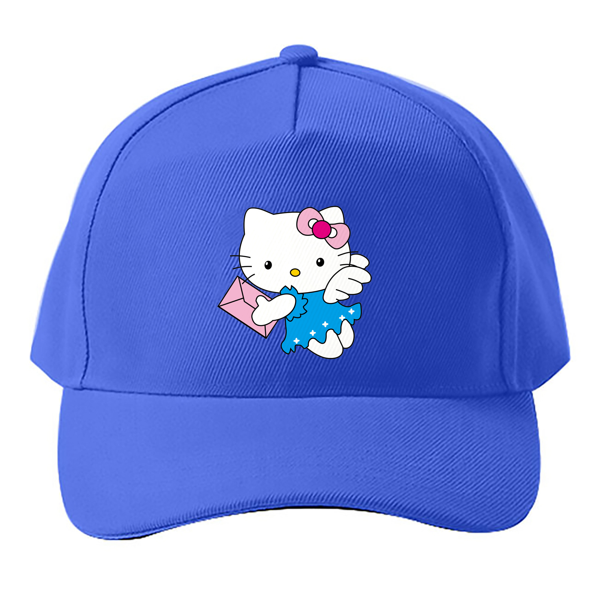 （画像用） Hello Kitty ハローキティ ベースボールキャップ 綿100％ 男女兼用 帽子 スポーツ